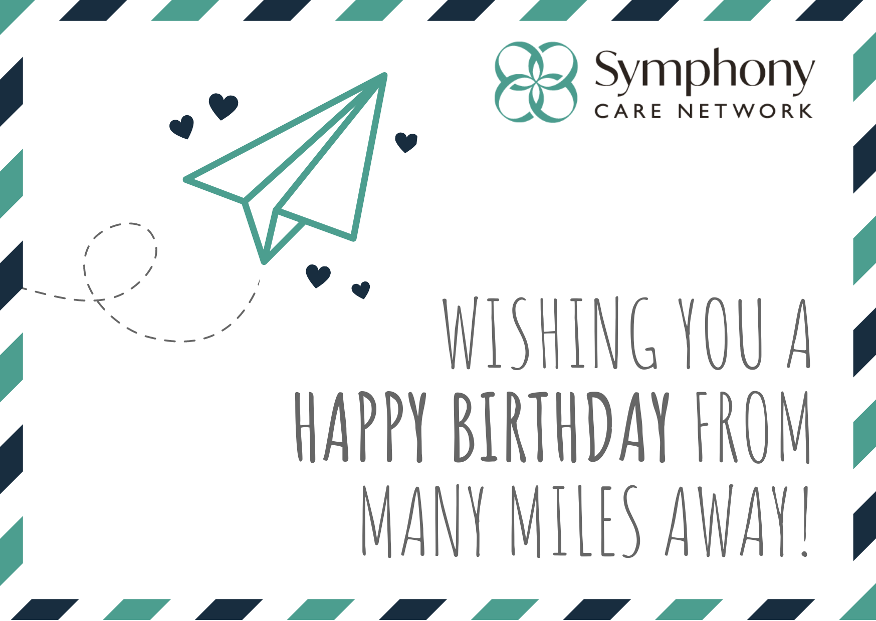 Happy Birthday From Miles Away!